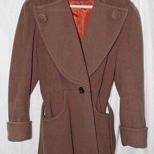 Vintage 40's Bonwit teller wool coat